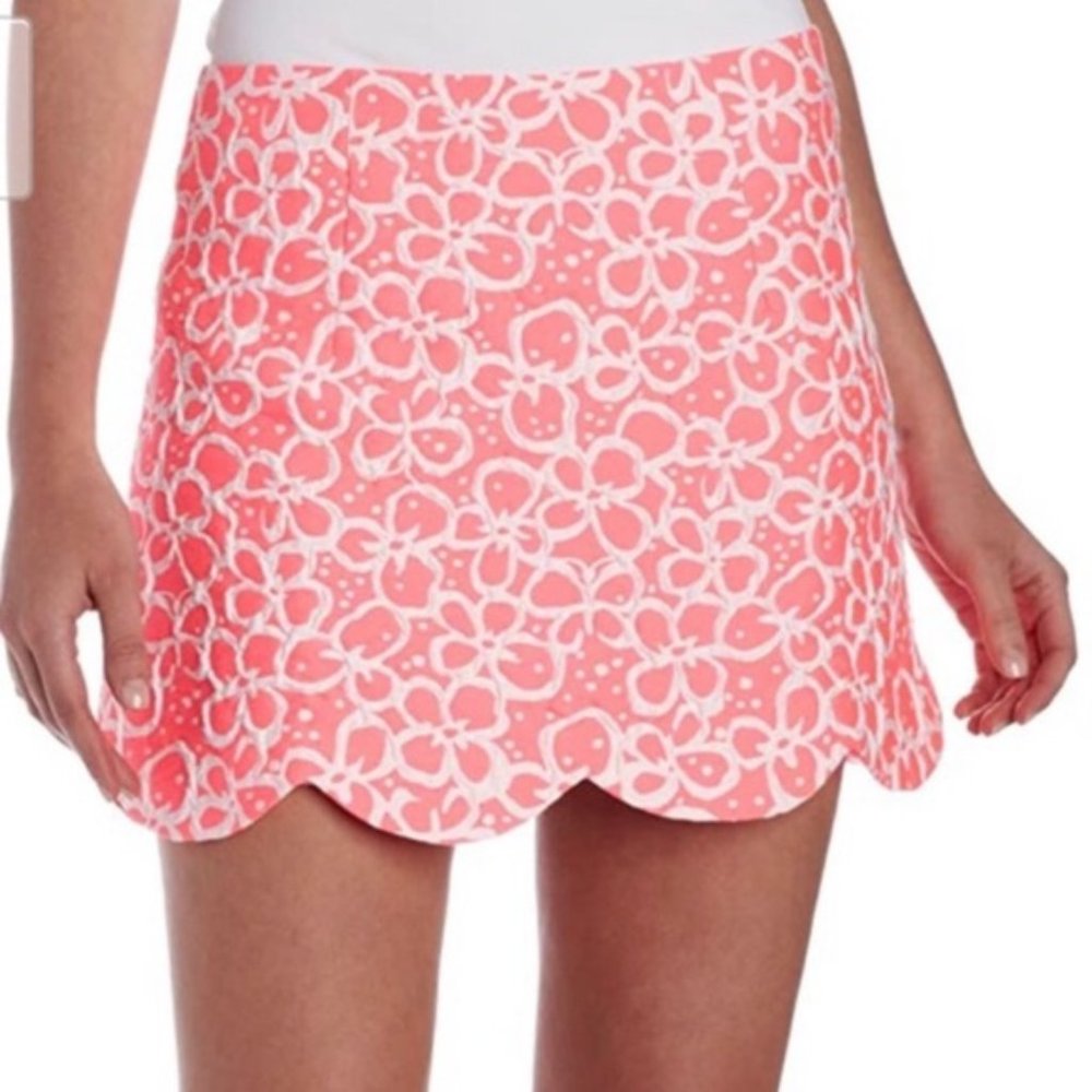 LILLY PULITZER NEON PINK SKIRT